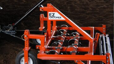 Orange EZ Groomer soil leveling implement